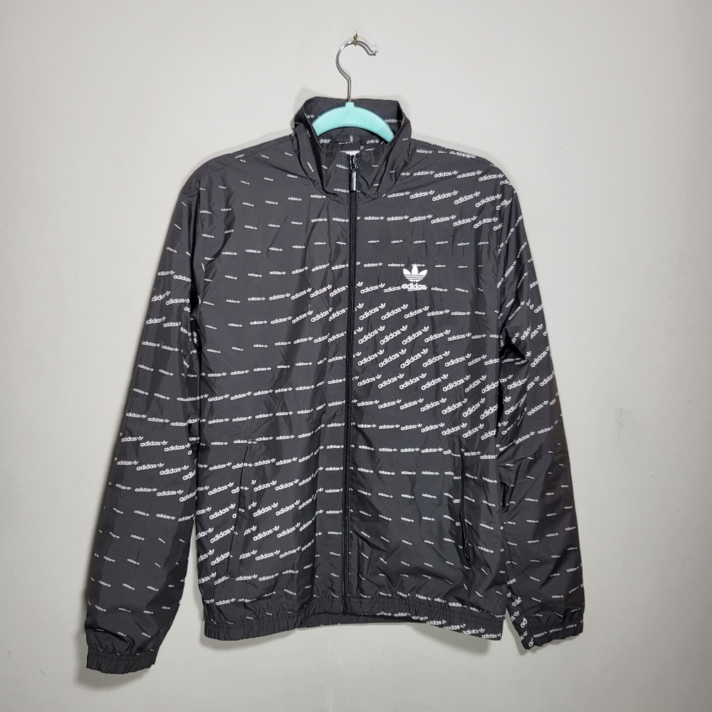 NWOT ADIDAS Size Small Branded Lightweight Running Workout Sporty Breaker Jacket